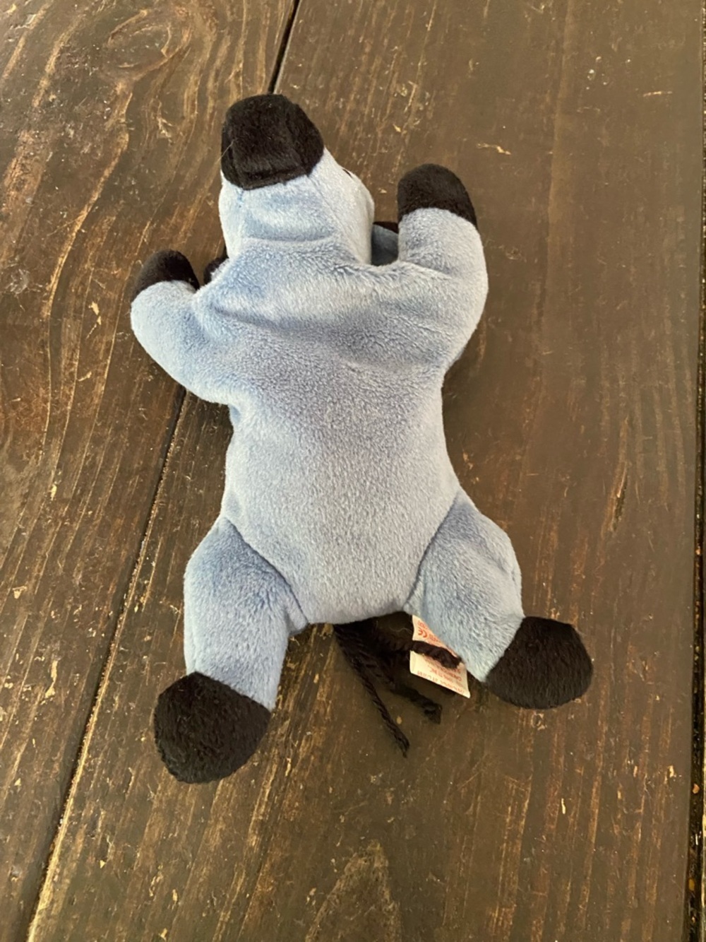 Ty Lefty Beanie Baby Plush Cow Stuffed Animal - Picture 4 of 6
